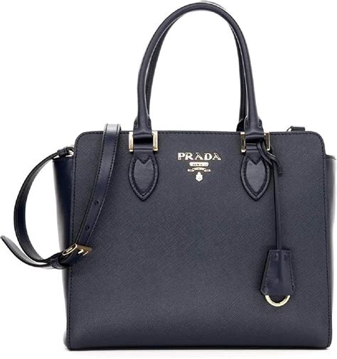 prada saffiano navy blue